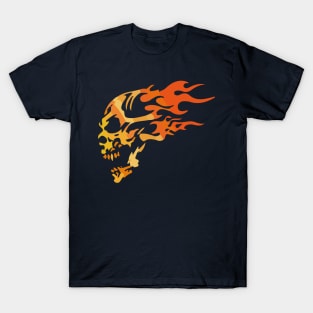 fire skull T-Shirt